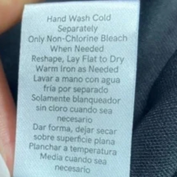 VENUS Tropical Green Black Off Shoulder Spaghetti Strap Blouse Women’s Size L - Picture 8 of 10